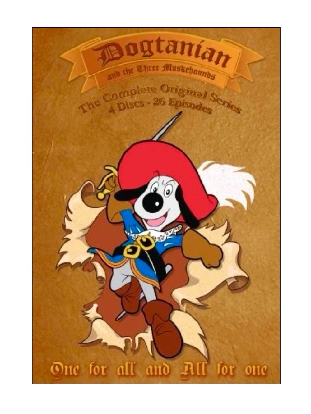 Dogtanian And The Three Muskehounds: The Complete Series (DVD, 1982, 4-Disc Set)